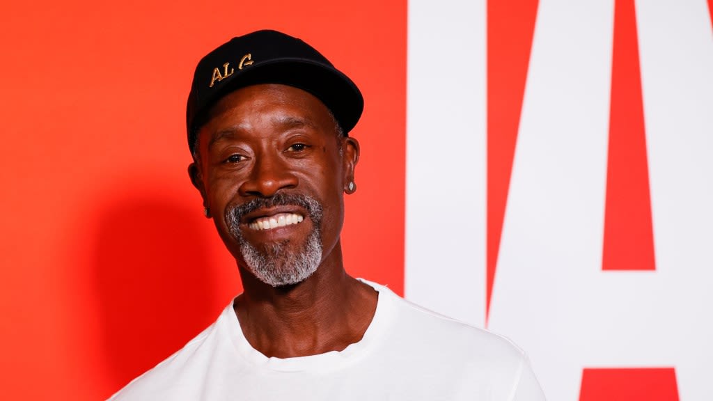 Don Cheadle on his interaction with Kevin Hart after the Chiefs' Super Bowl LVII victory over the Eagles