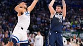 Luka Doncic and Kyrie Irving each score 33 points as Mavs beat Wolves for 3-0 lead in West finals