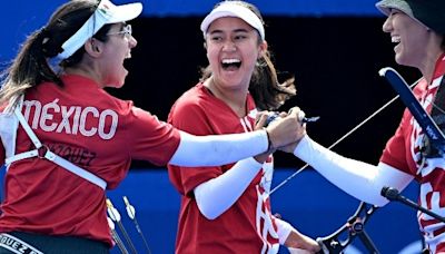 París 2024: ¡Medalla para México! Equipo de tiro con arco logra el bronce