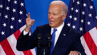 Watch: Biden says he’d quit race if doctors told him to