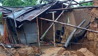 Couple Buried, Children Injured As House Collapses Due To Heavy Rain In Tripura