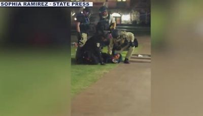 ASU student journalists recount arrests of pro-Palestine demonstrators on Tempe campus