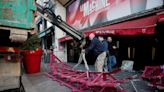 Sails of iconic Paris cabaret club Moulin Rouge fell off overnight