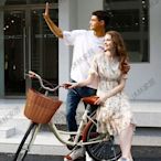 新品鳳凰官網自行車女通勤輕便單車上班代步實心胎普通24寸26大學淑女腳踏車-促銷