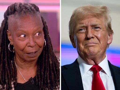 Whoopi Goldberg sends 'The View' into hysterics joking about why she refuses to say Trump's name aloud