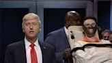 'Can anyone else see him?' SNL's Trump promotes potential VP picks in cold open