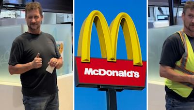 ‘It takes less than 30 seconds to make a cone’: McDonald’s customer gets tired of waiting for his ice cream—so he hops behind the counter