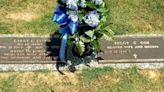 A cemetery places the wrong marker next to her husband's grave