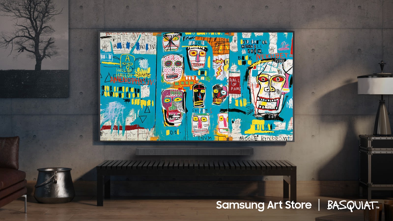 Samsung's Art Store Partners With The Estate Of Jean-Michel Basquiat To Bring Works Into Homes Worldwide