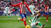 Atletico return to winning ways with 2-1 victory over Betis