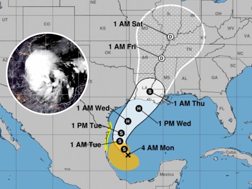 Hurricane tracker: Potential Tropical Cyclone Six's US-bound path mapped