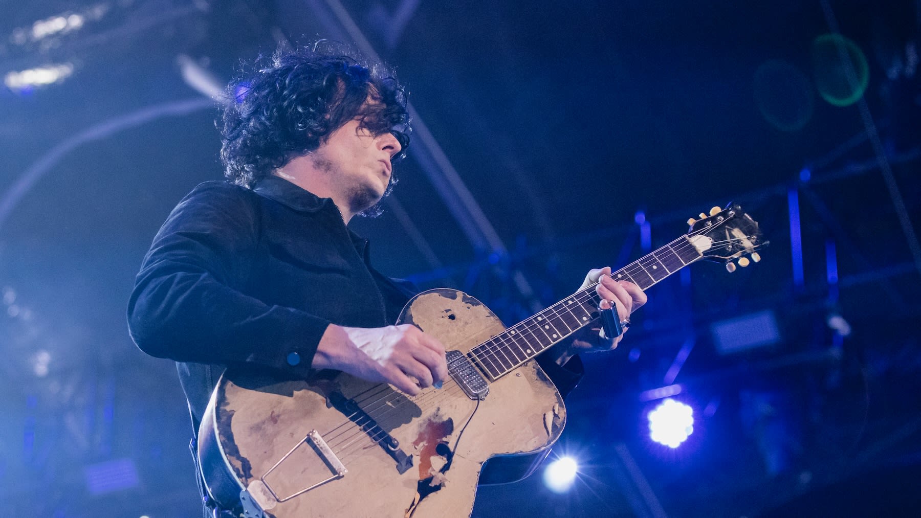 Jack White Jams on “Seven Nation Army” “Hotel Yorba” in Detroit for Michigan Central Station Concert: Watch