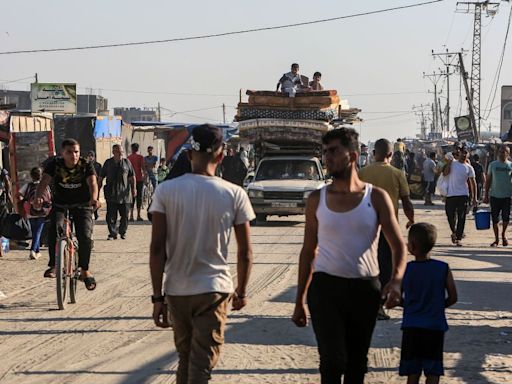 Casi toda la población de Gaza está desplazada, en medio de una nueva ofensiva israelí