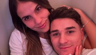 Julián Álvarez LA ROMPIÓ EN INSTAGRAM con el saludo de cumpleaños para su novia, Emilia Ferrero