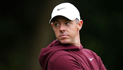 Rory McIlroy breaks club and putts left-handed in ‘rollercoaster’ opening round