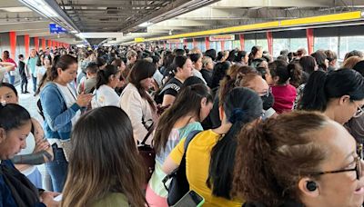 ¡Lentísimas! Varias líneas del Metro CDMX reportan aglomeraciones y retrasos de hasta 40 minutos