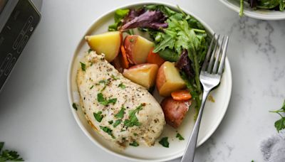 Simple Slow Cooker Ranch Chicken And Potatoes Recipe