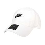NIKE 帽子-防曬 遮陽 鴨舌帽 台灣製 913011-100 白黑