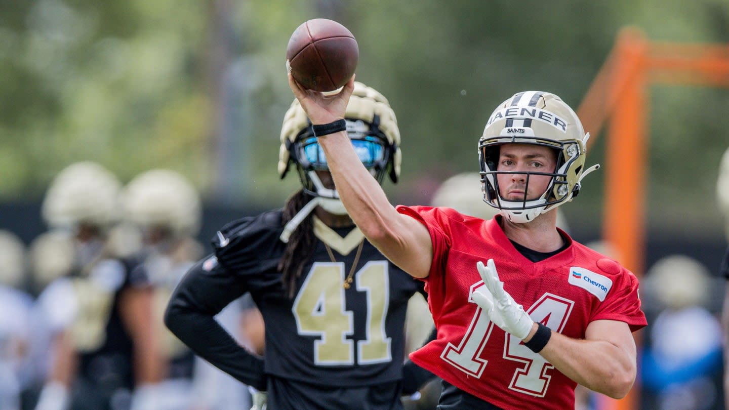 A Lot Is On The Line For Jake Haener With New Orleans Saints This Preseason