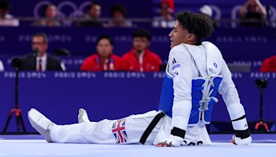 Team GB taekwondo star suffers heartbreak as he takes silver in Paris Olympics