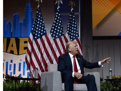 Trump questions Kamala Harris' embrace of black identity at NABJ event