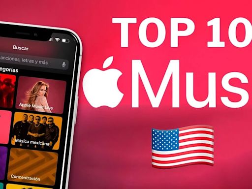 Descubre las canciones que están de moda hoy en Apple Estados Unidos