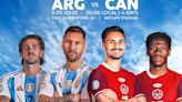 Argentina vs Canadá va por TV abierta, conoce el horario y los canales de transmisión