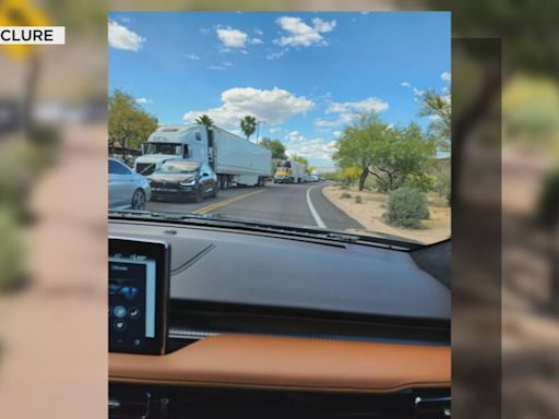 I-17 closure causing traffic headache for residents in north Phoenix neighborhoods