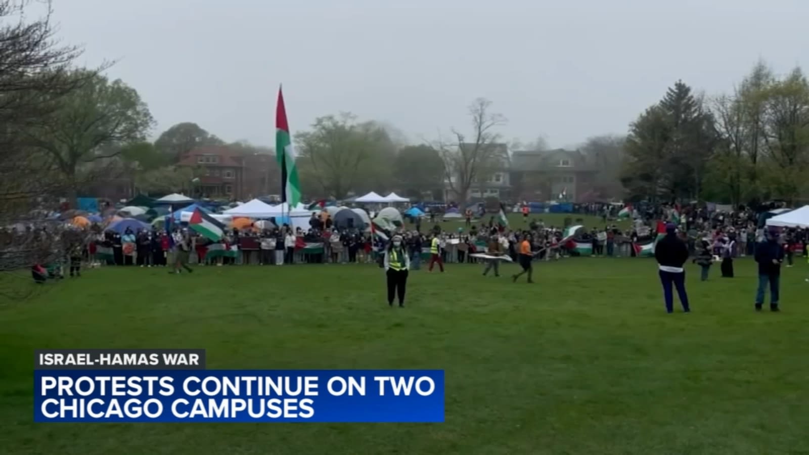 Chicago-area college protest organizers push back against accusations of antisemitism