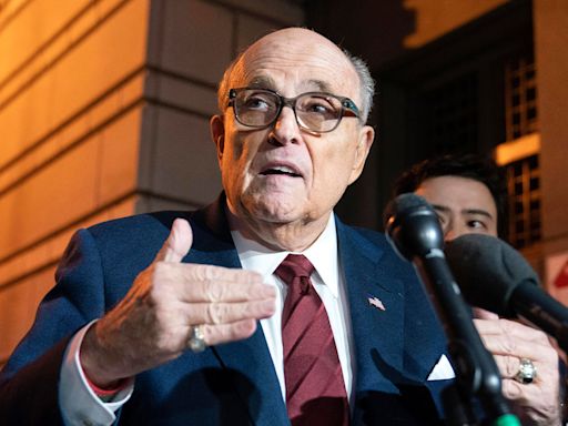 Radio station suspends Rudy Giuliani and cancels his talk show over 2020 election remarks