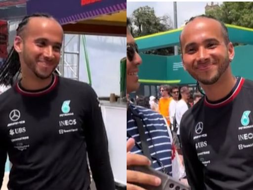 Un doble de Hamilton se hace viral en redes: “Ese es Juan Milton”