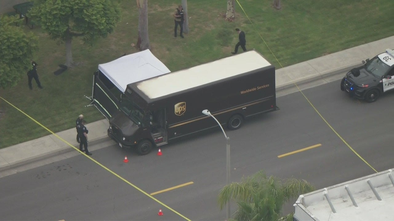 UPS driver fatally shot in Irvine