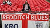 Large supporters club flag 'stolen' at England game