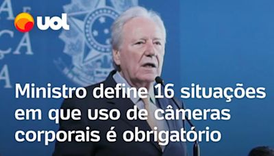 Governo Lula prevê uso obrigatório de câmera por policiais em confronto, contato com presos e mais
