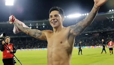 El pícaro posteo del hijo de Enzo Pérez a Boca tras el triunfo de Estudiantes en la Copa de la Liga Profesional | + Deportes