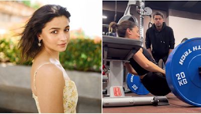 WATCH: Alia Bhatt has ‘leg’ day in gym; her intense training will give you major Sunday motivation