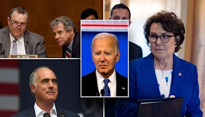 At-risk Dems steer clear of Biden debate drama ahead of close Senate elections