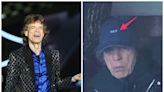 Mick Jagger sported a 'DILF' hat to cheer on his favorite soccer team Arsenal during their match against Fulham