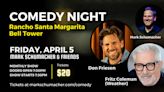 Comedy Night: Fritz Coleman and Don Friesen in Costa Mesa at Bell Tower Regional Community Center 2024