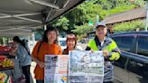 中市和平警分局梨山地區首發物調券 合併宣導萬安47號演習 | 蕃新聞