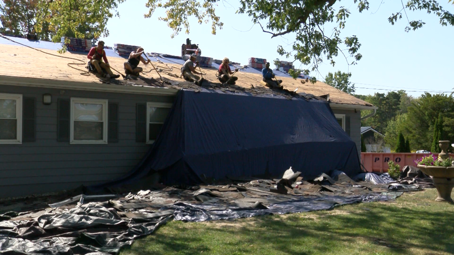 Erie company continues community effort with new roof for Erie Humane Society