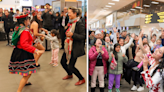 Así se vive las Fiestas Patrias en el aeropuerto Jorge Chávez: desde emotivos reencuentros hasta shows en vivo