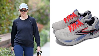 Jennifer Garner Laces Up Vibrant Brooks Glycerin 21 Sneakers in Los Angeles