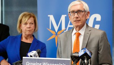 'He is a good friend': Gov. Tony Evers becomes emotional talking about Biden's decision