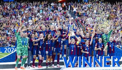 El Barça femenino, galardonado como mejor equipo del mundo