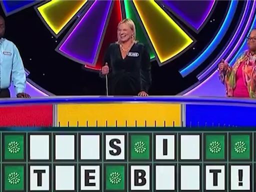 'Wheel of Fortune' Contestant's Wild 'in the Butt' Guess, Audience Cracks Up