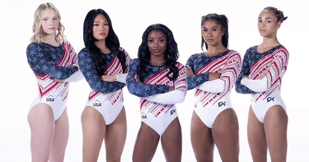 EXCLUSIVE: Get a first look at Team USA’s gymnastics leotards before the Olympics