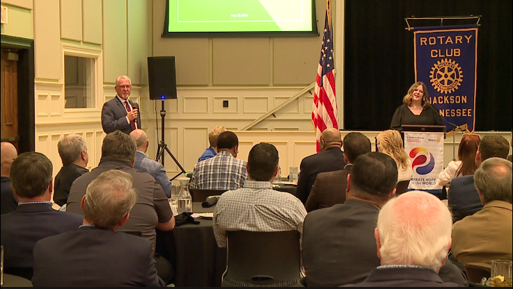 Jackson Rotary Club meets, discusses city's economic developments - WBBJ TV