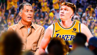 Rob Pelinka's shocked reaction to Dalton Knecht Lakers pick