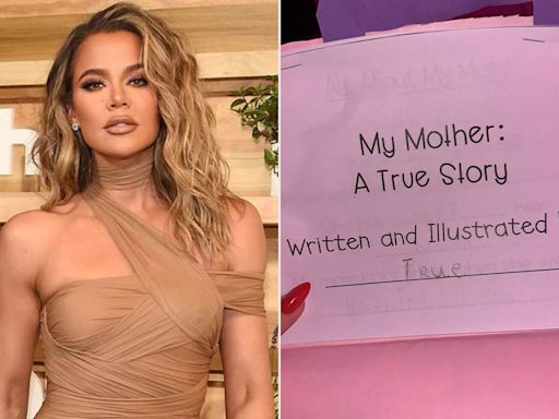 Khloé Kardashian Reveals Daughter True Wrote and Illustrated a Story About Her for Mother's Day